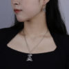 Destiny Jewels Oxidised Silver Plated Necklace and Earrings For Women & Girls