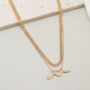Destiny Jewels Gold Plated Snake Pearl Decor Necklace For Women & Girls