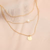 Destiny Jewels Multi-Layer Metal Pearl Gold-Plated Necklace For Women & Girls