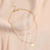 Destiny Jewels Multi-Layer Metal Pearl Gold-Plated Necklace For Women & Girls