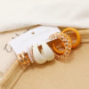 Destiny Jewels 5 Pair Hoop Earrings Set For Women & Girls