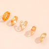 Destiny Jewels y2k Vintage Heart with hand hug ring For Women